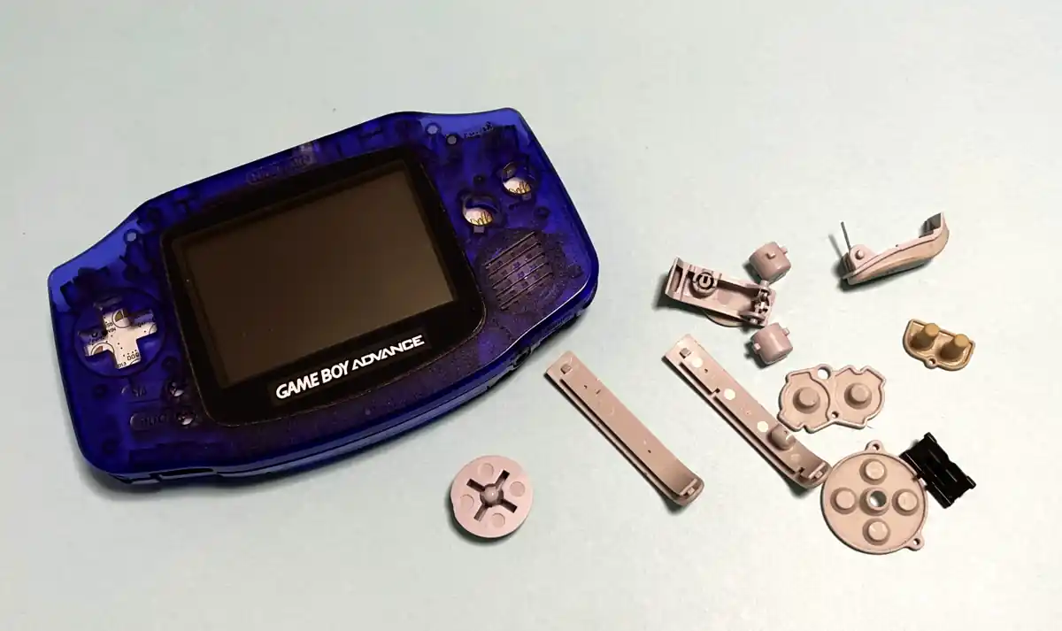 取引市場 GBA IPS液晶カスタム(バイオレット) 携帯用ゲーム本体