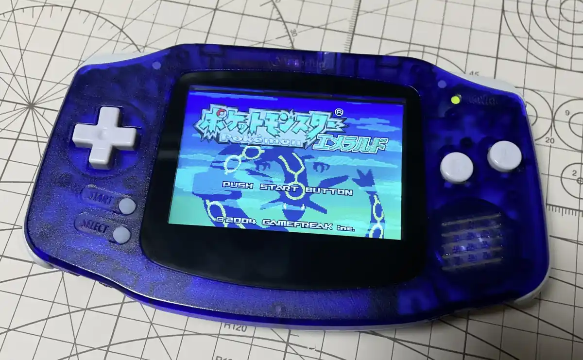 豪華で新しい ゲームボーイアドバンス/ブラック IPS液晶交換済 GBA 