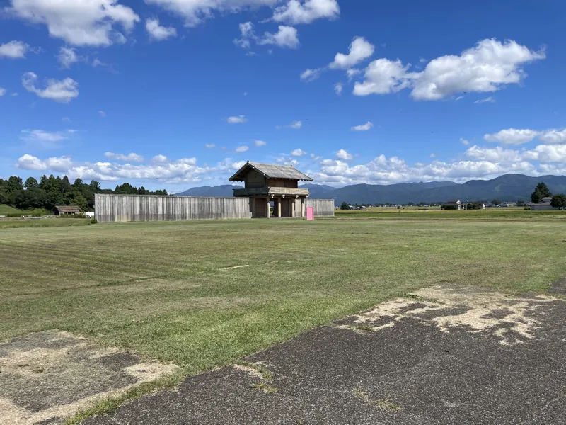 払田柵・南門パノラマ