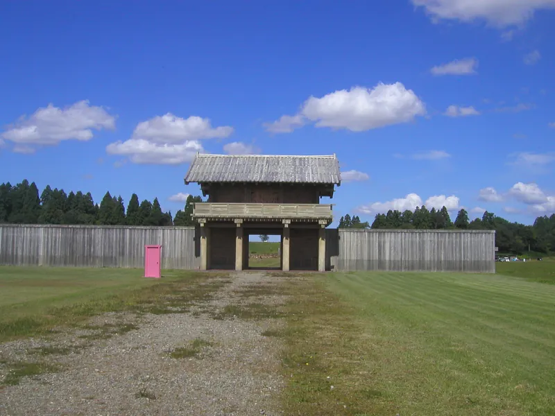 払田柵・南門とどこでもドア