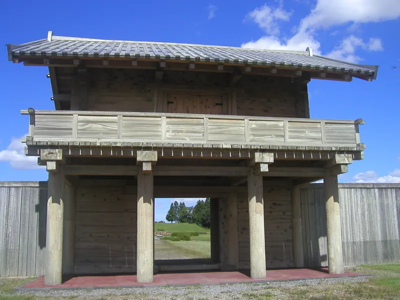 払田柵・南門アップ