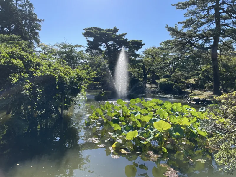 千秋公園噴水