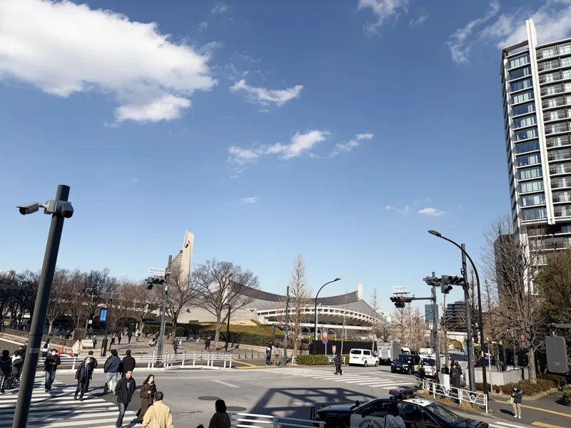 昼の代々木公園