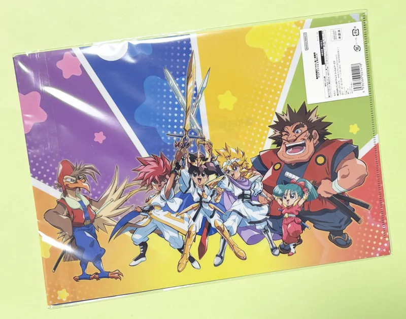 イベントグッズ・クリアファイル裏面