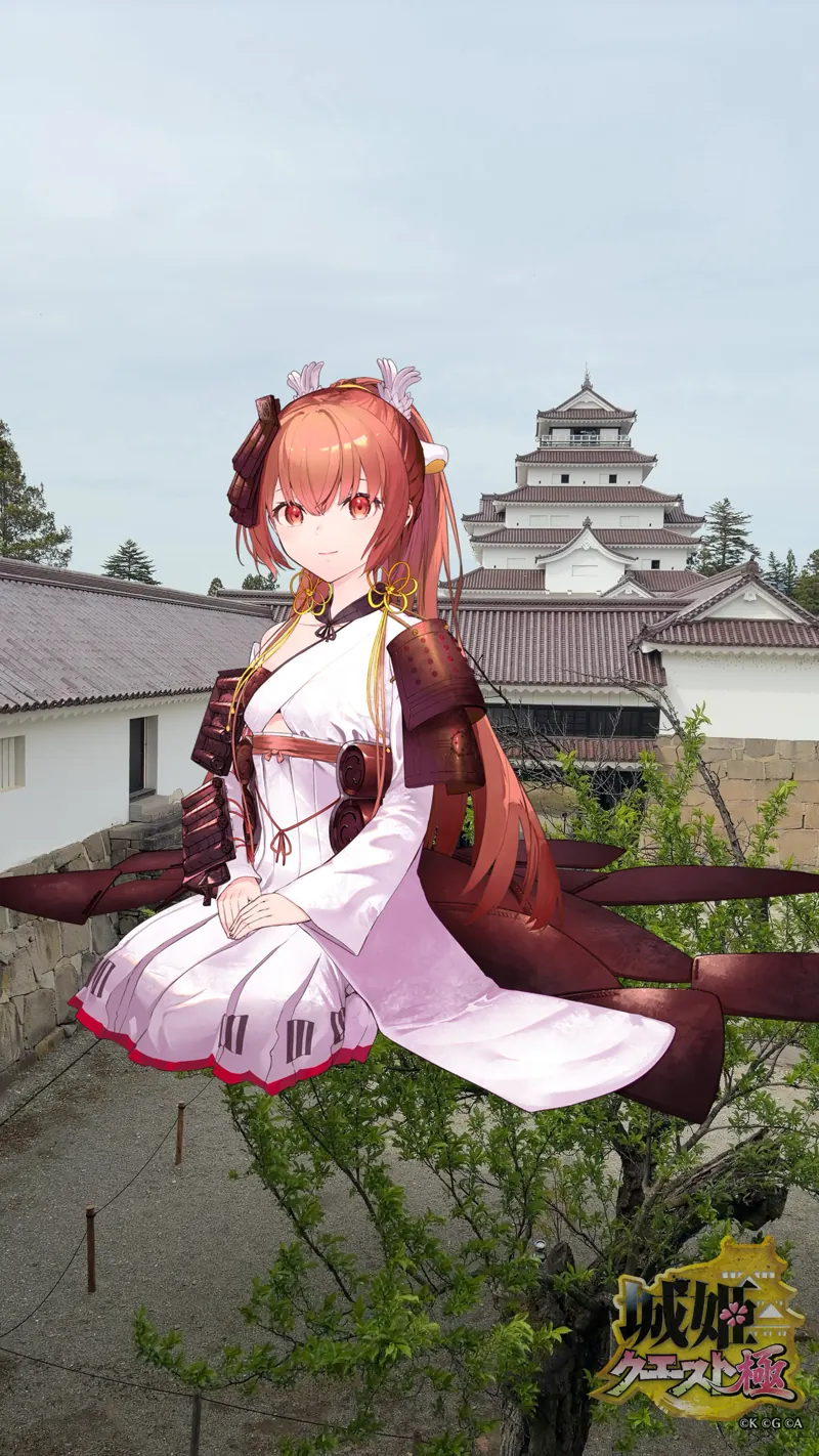 城姫カメラ・会津若松城にて・会津若松城[軍師]1