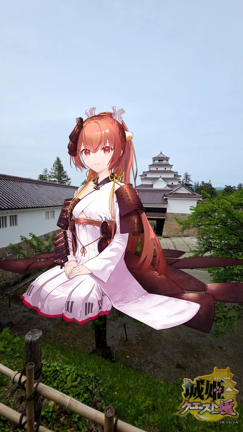 城姫カメラ・会津若松城にて・会津若松城[軍師]3