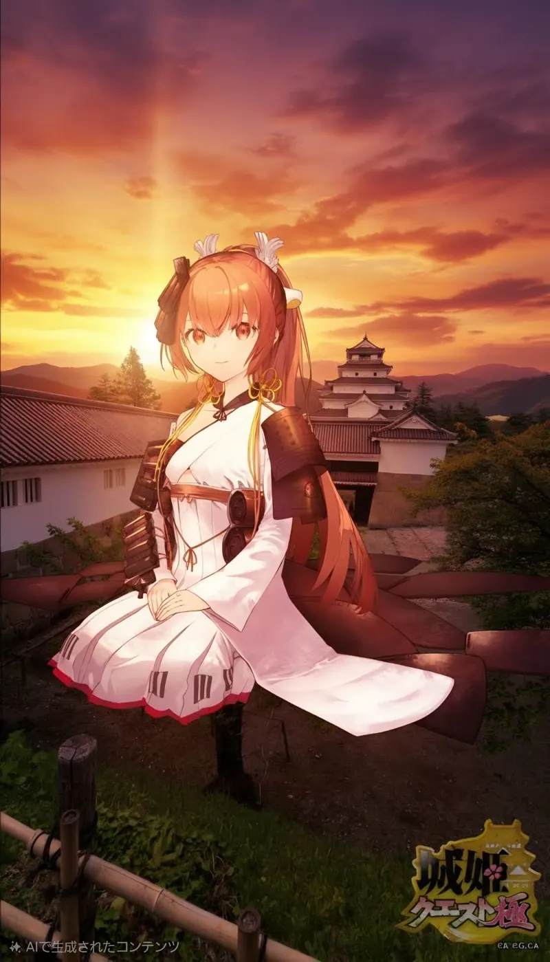 城姫カメラ・会津若松城にて・会津若松城[軍師]4